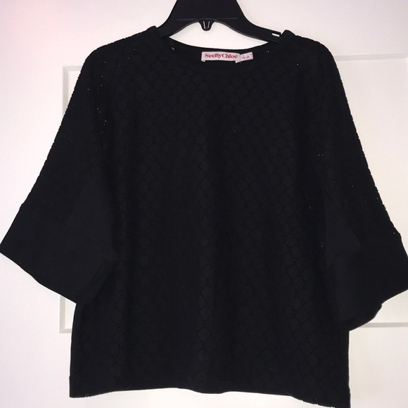 See By Chloe Tops - See by Chloe Textured Tee